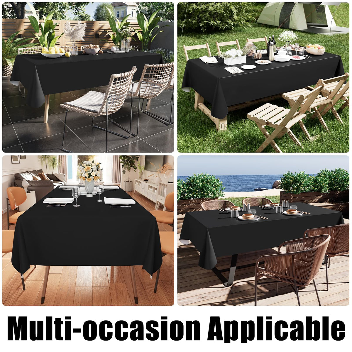 Smiry dining outdoor table cover ideal for picnics and camping