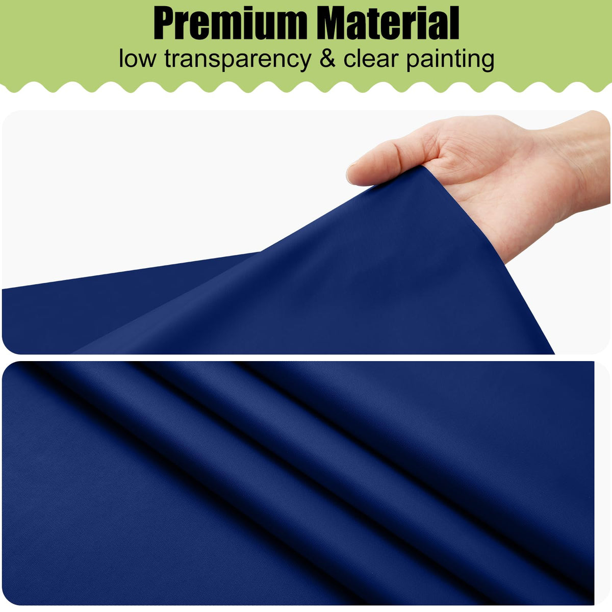 Smiry stylish navy dining table protector for meals