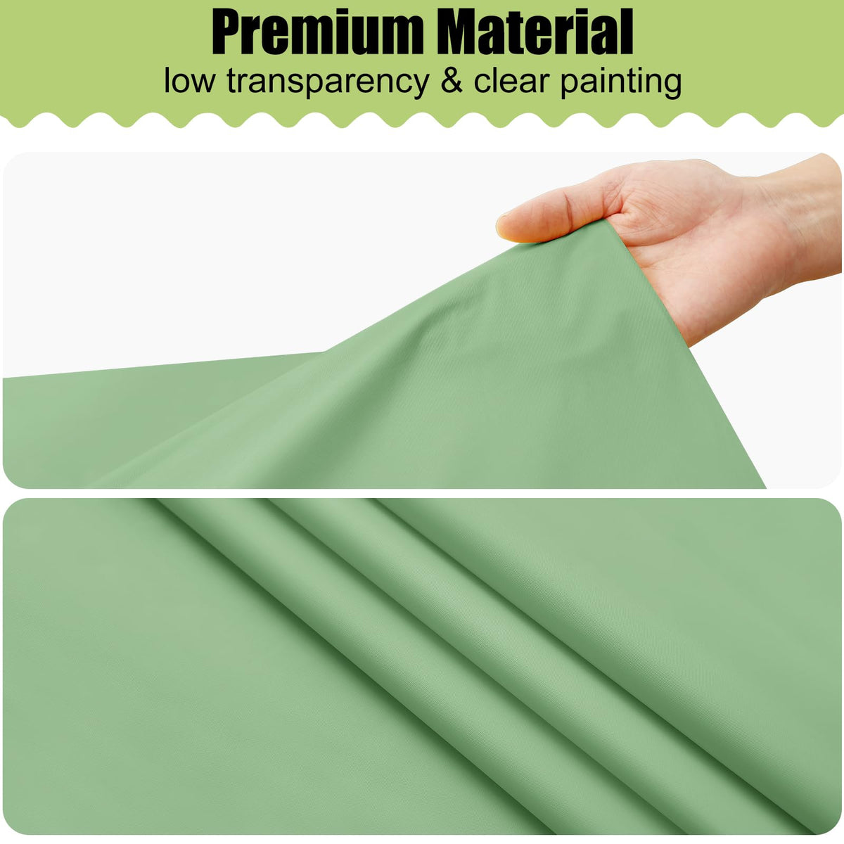 Smiry sage-green cover enhances decor with versatile, classic look.