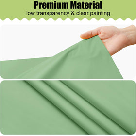 Smiry sage-green cover enhances decor with versatile, classic look.