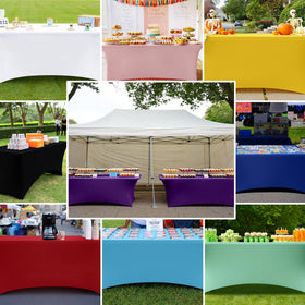 Smiry full-coverage design keeps legs hidden for a neat presentation.