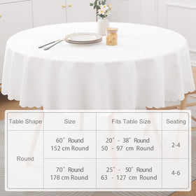Smiry indoor outdoor tablecloth suits patio dinners and casual gatherings.