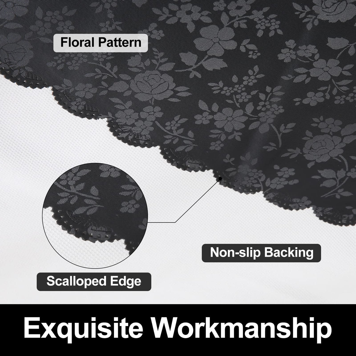 Smiry multi-use cloth fits rectangle, oval, and square tables for versatile gatherings.