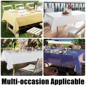 Smiry outdoor-use tablecloth suitable for picnics and camping setups
