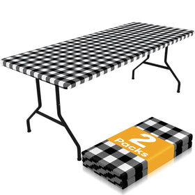 Smiry picnic table cloth with waterproof beading surface for spill control during outdoor meals.