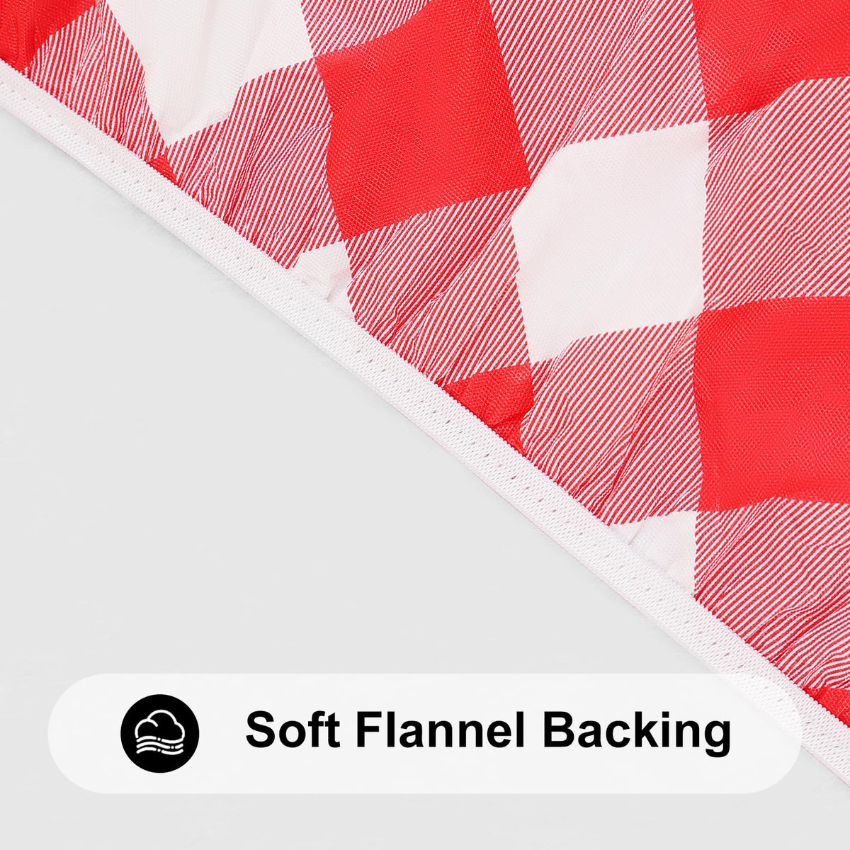 Smiry buffalo plaid pattern brings warm decor to indoor and outdoor gatherings.