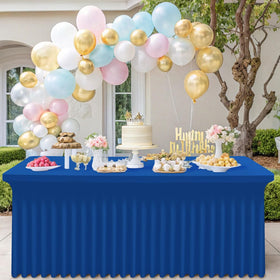 Smiry Spandex tablecloth offers color variety to match venues.