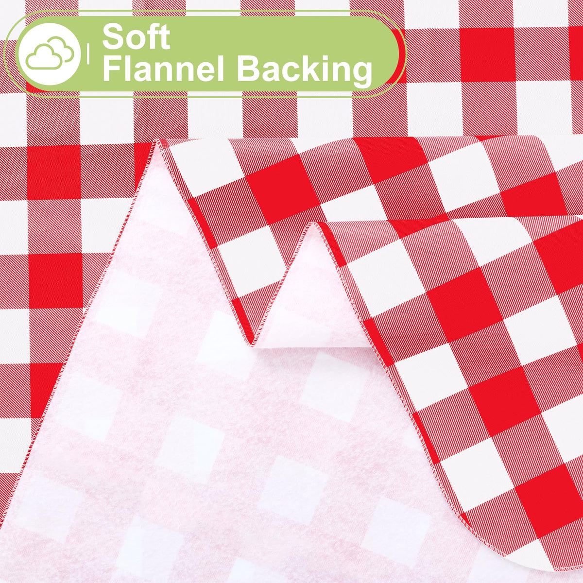 Smiry table cloth used outdoors for a picnic or porch dining