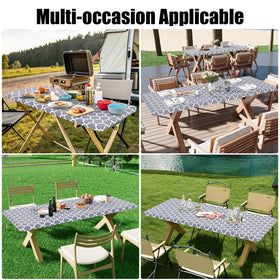 Smiry two-pack coverage for 6-foot tables