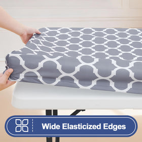 Smiry premium polyester tablecloth for durable outdoor use