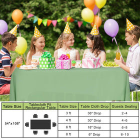 Smiry table cover suitable for weddings, parties, picnics, indoor and outdoor events.