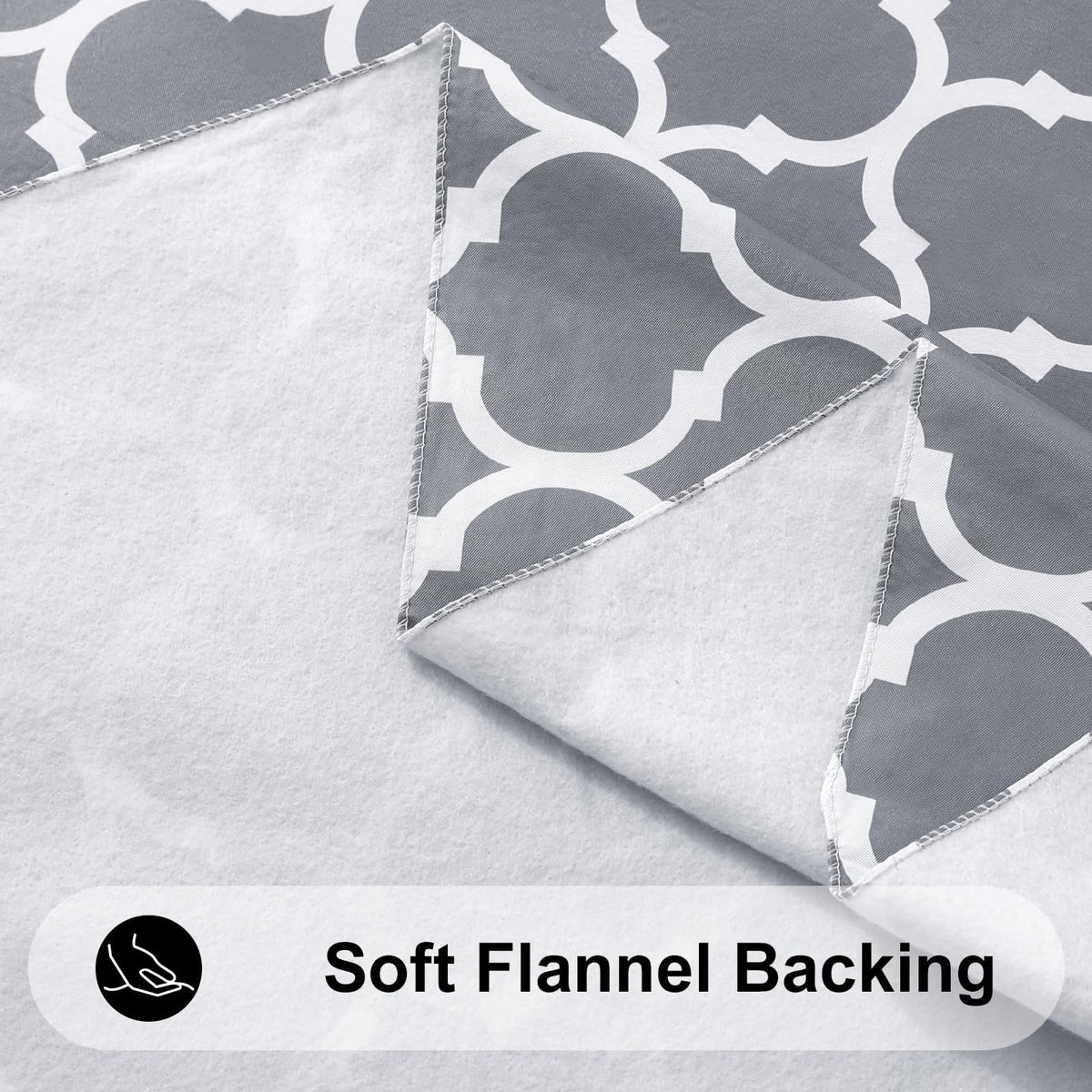 Smiry wipeable vinyl tablecloth ideal for dining, camping, and picnics