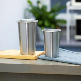SMLIXE four-pack 24oz pint cups, outdoor use, rugged camping cup.