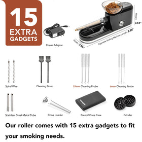 SmokyJoy pre rolled holder case keeps supplies organized on the go