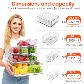 SMRCAD BPA-free PET bins are durable and easy to clean.