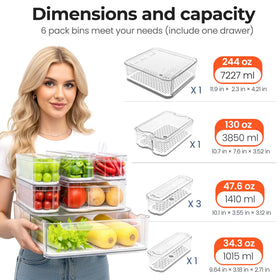 SMRCAD drain tray drains moisture to keep berries fresh