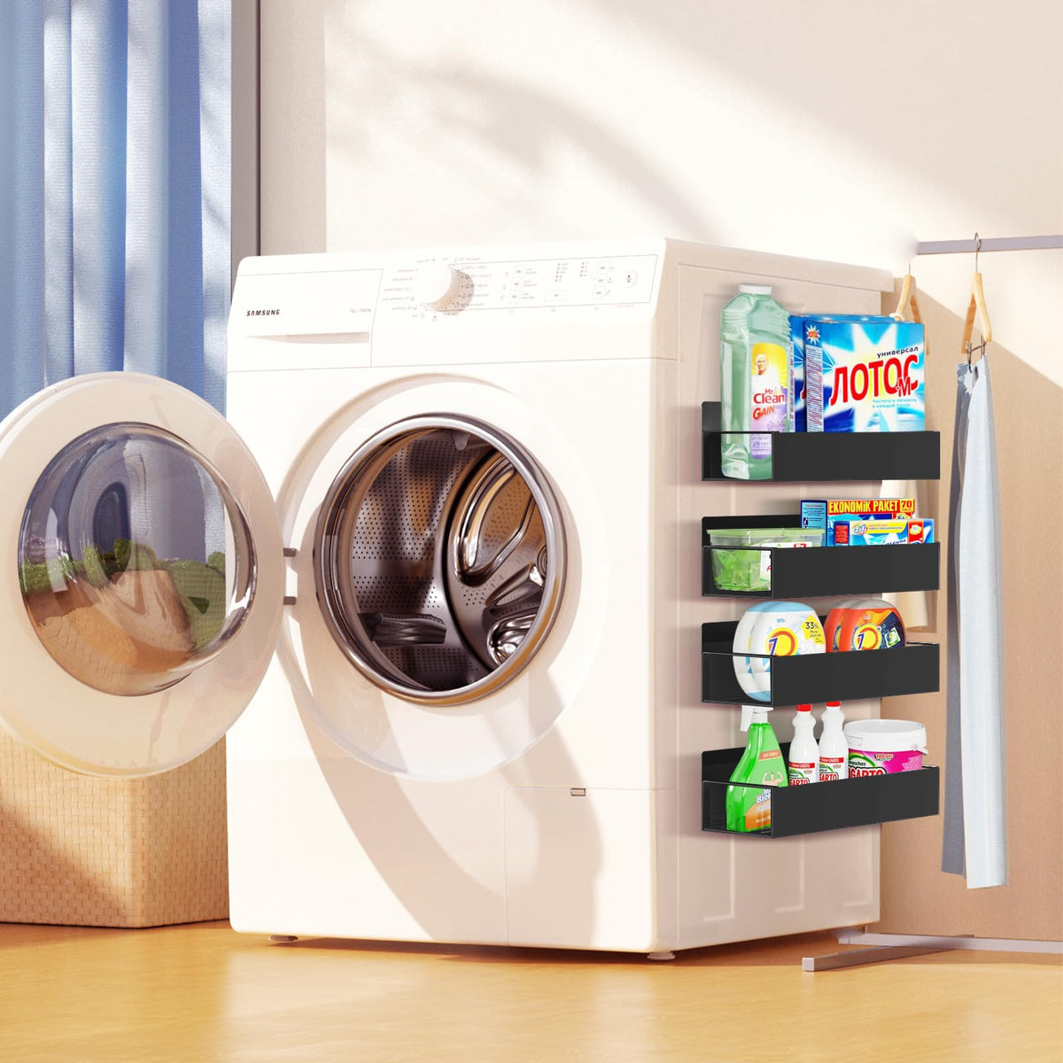SMRCAD versatile placement for fridge, laundry room, or garage.