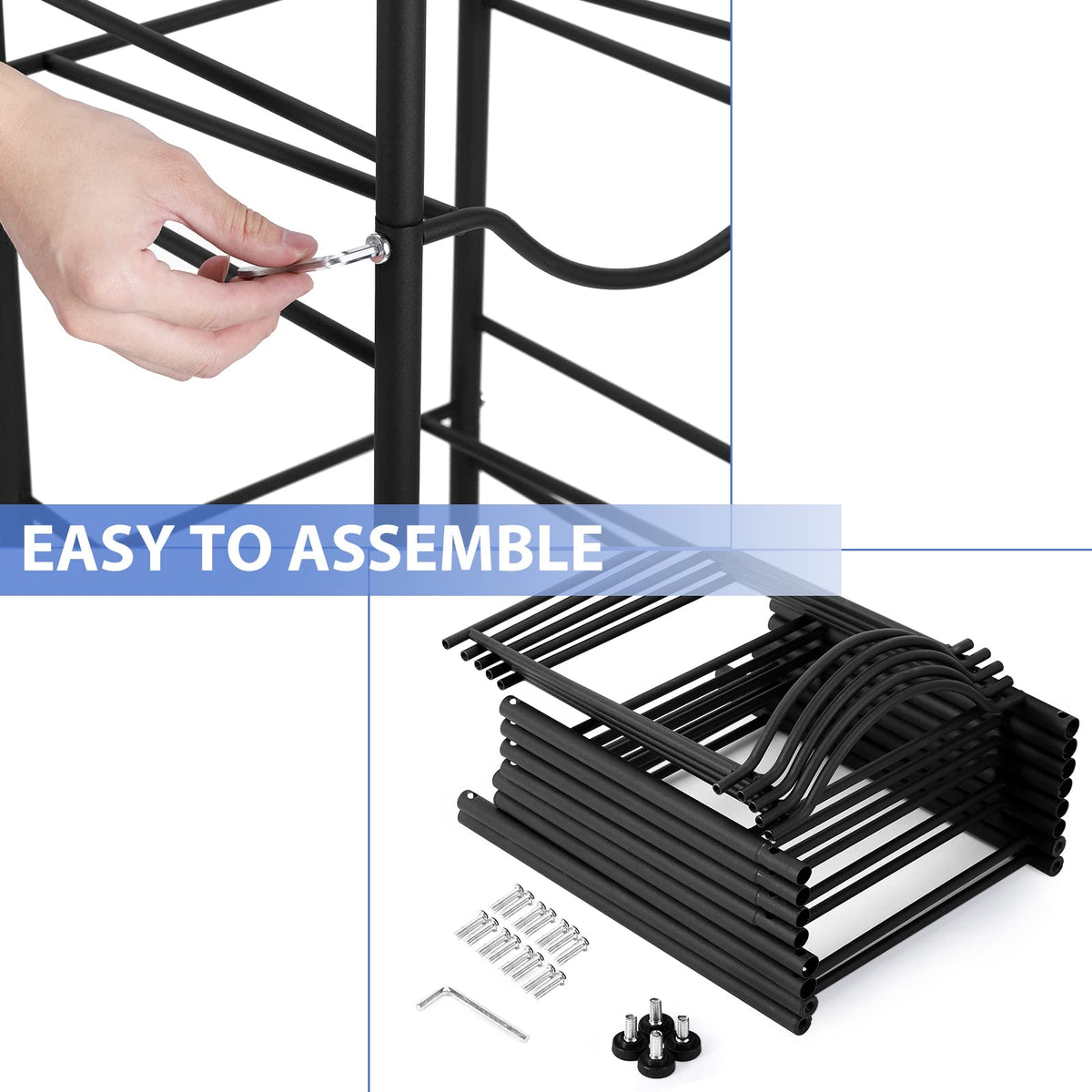 Smusei 5-gallon rack suitable for home, office, or classroom environments