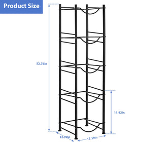 Smusei adjustable rubber feet and anti-inversion accessories stabilize on uneven floors