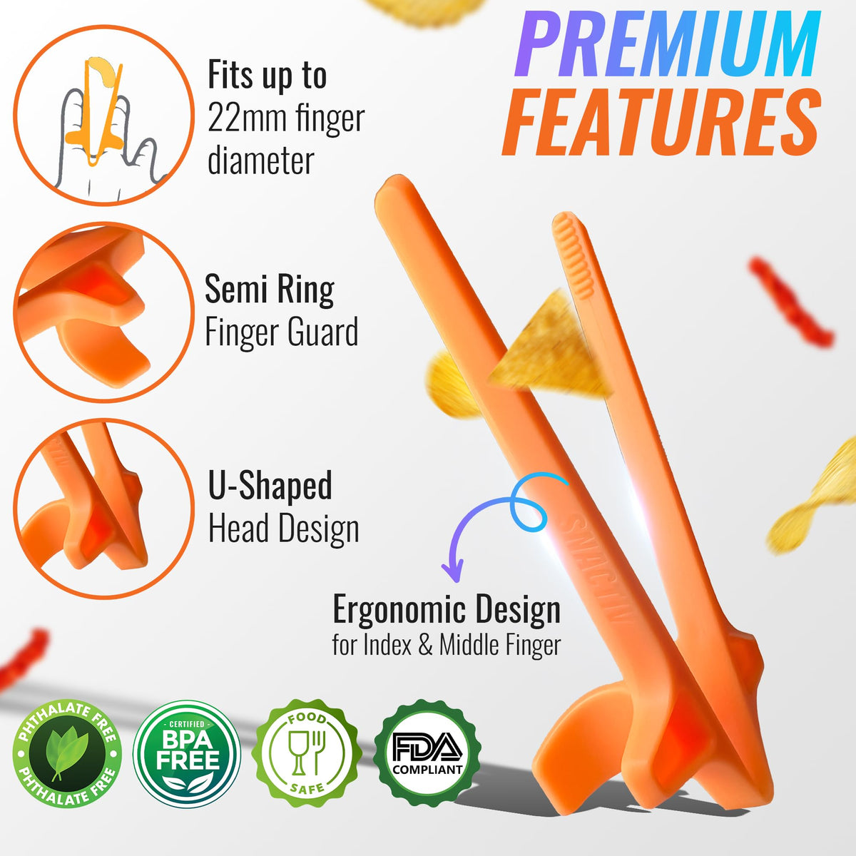 SNACTIV LITE mess-free snacking setup on desk with keyboard and controller