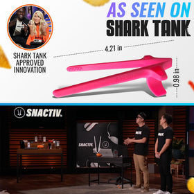 SNACTIV LITE Shark Tank approved badge and packaging