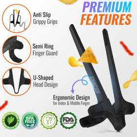 SNACTIV Pro mess-free snacking with clean hands during play