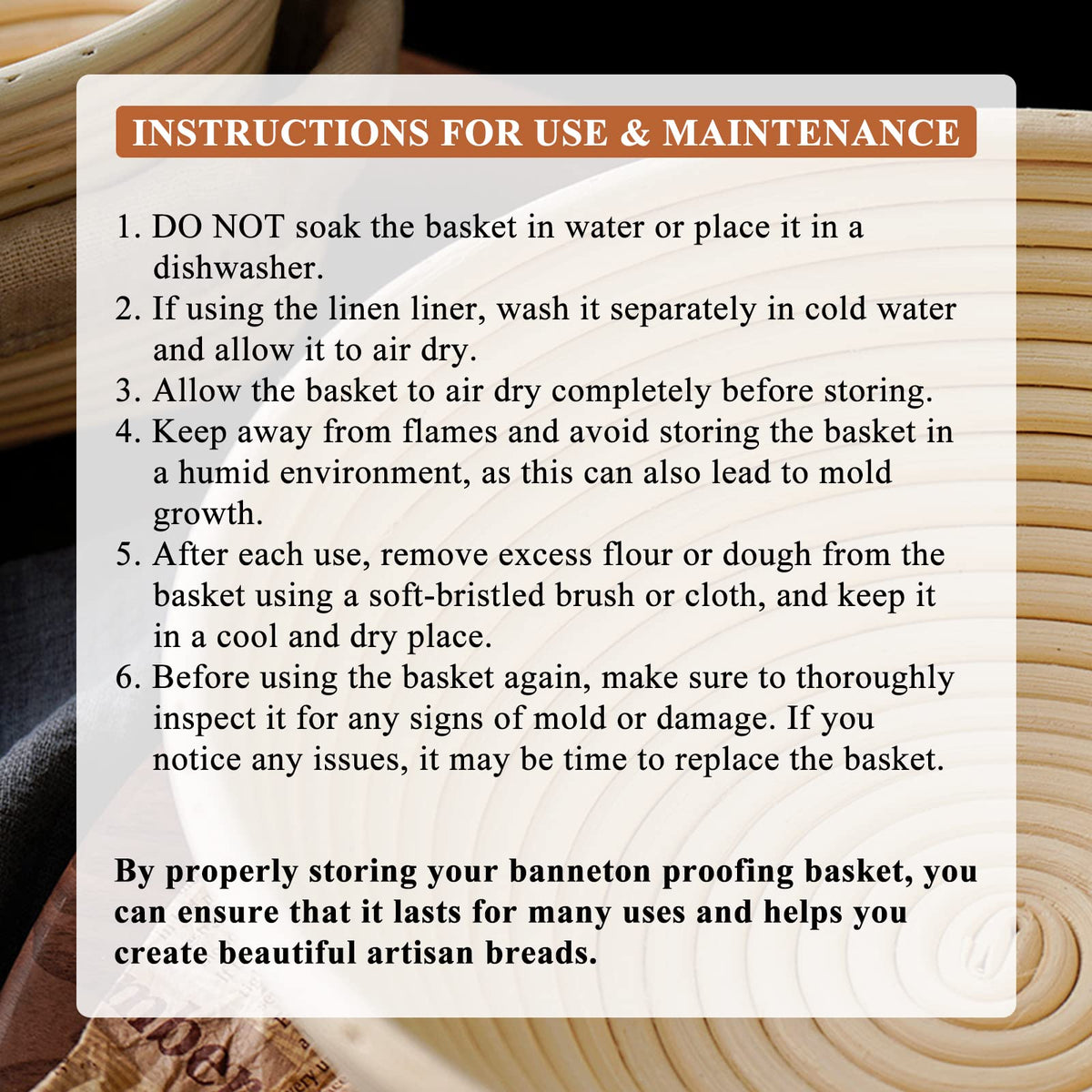 SnailDigit Banneton home-kitchen-set-of-2 enables convenient twin-proofing for home bakers.