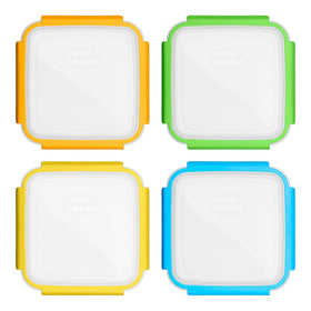 Snap Fresh silicone gasket provides reliable leakproof seal for snacks