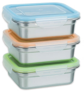 SnapMate 3-pack green-front highlights color-coded lids for organized snacks.