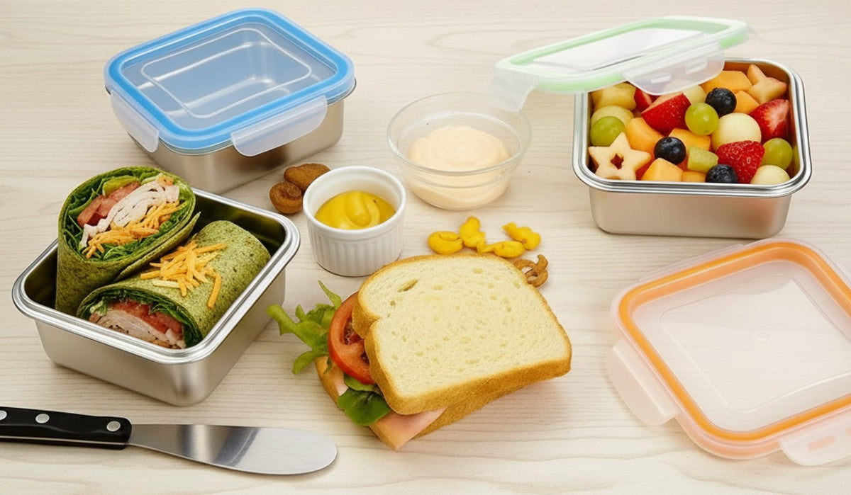 SnapMate silicone-seal closeup illustrates airtight ring preserving freshness.