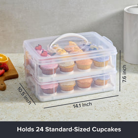 Closeup of Snapware lid and handle showing secure closure