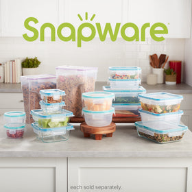 Snapware made in USA for reliable, sturdy dry food storage.