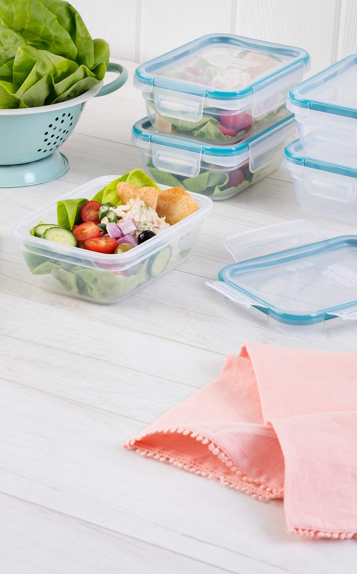 Safe for microwave, freezer, and top-rack dishwasher