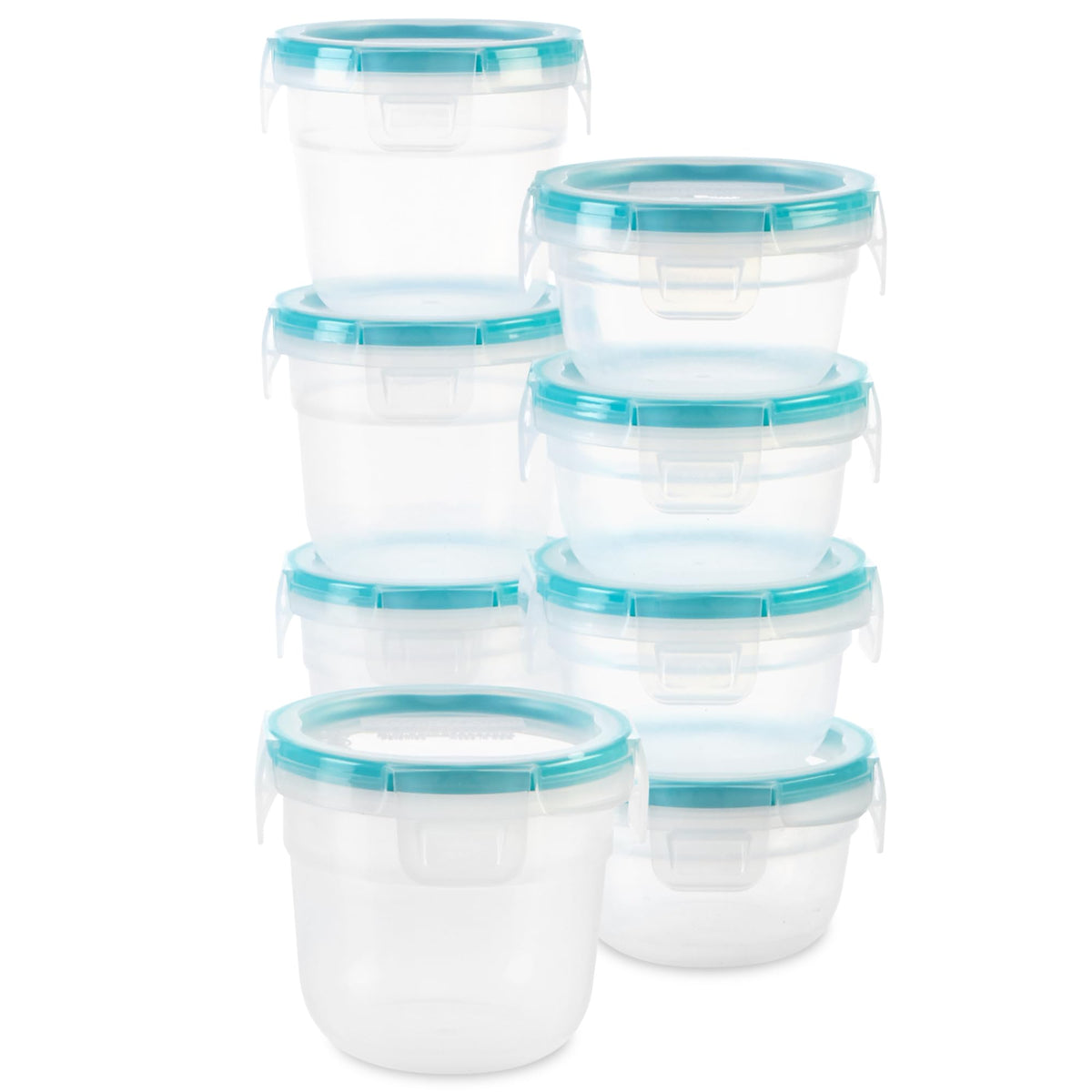 Snapware total-solution 16pc-set packaging image demonstrates organized meal prep