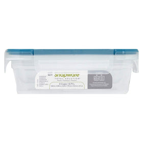 BPA-free plastic used in Snapware Total Solution for safe storage.