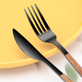 SNBNX mirror polished flatware edges shine at formal dinners