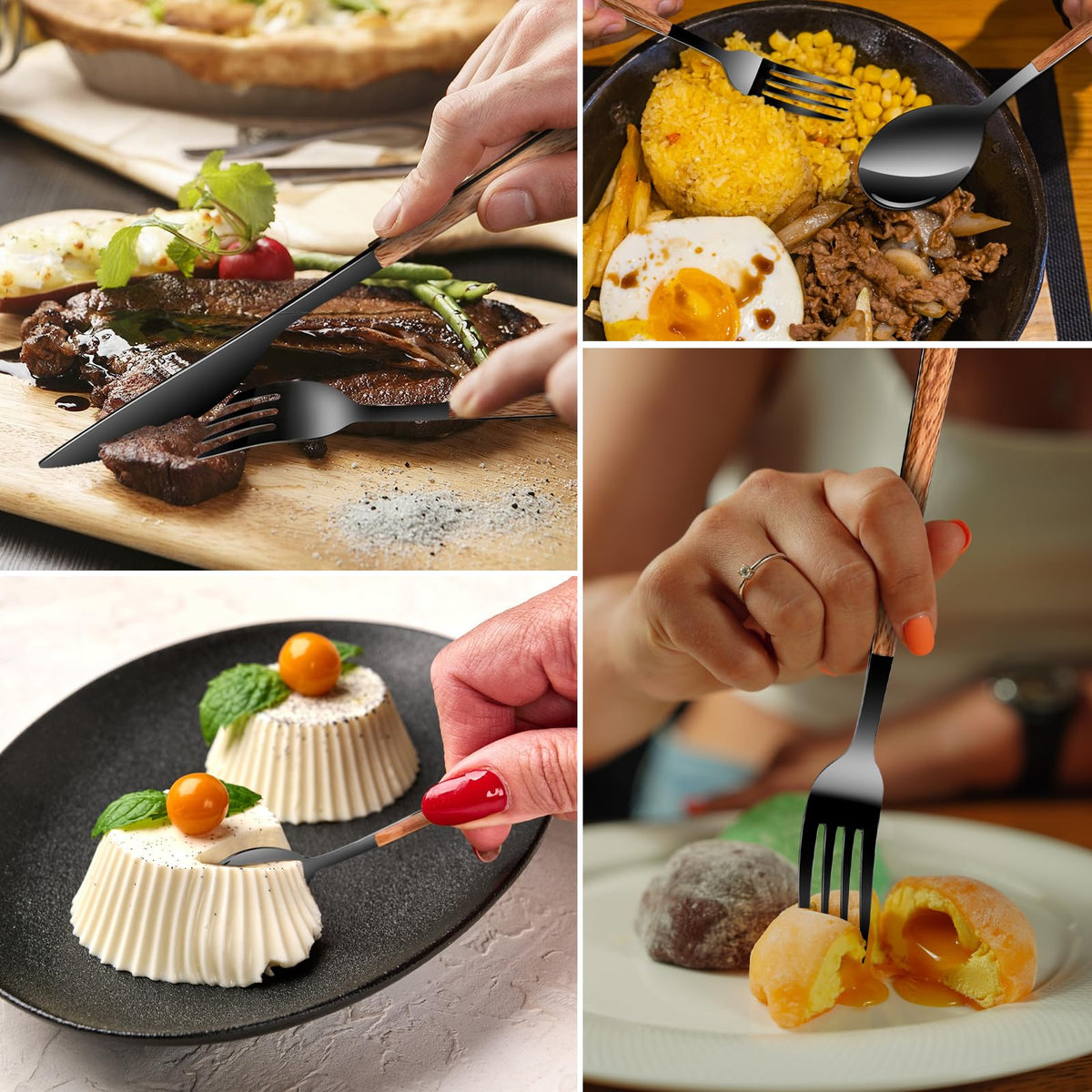 SNBNX multipurpose flatware suitable for home, hotel, and events