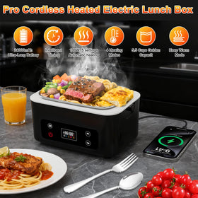 SNIFITAR lunch box demonstrates five sided heating for even warmth
