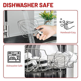 Ideal for light meringues and whipped creams in home kitchens.