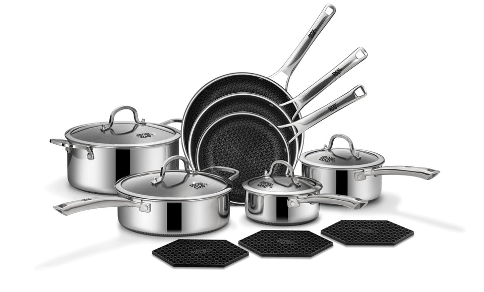 SNOWCLAD 8-inch frying pan for quick, even heating with durable nonstick.