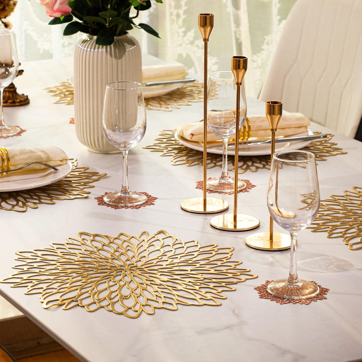 Snowkingdom easy clean placemats wiped clean for quick maintenance