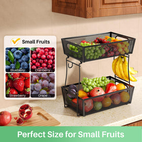SNTD countertop stand in black offers modern kitchen storage.