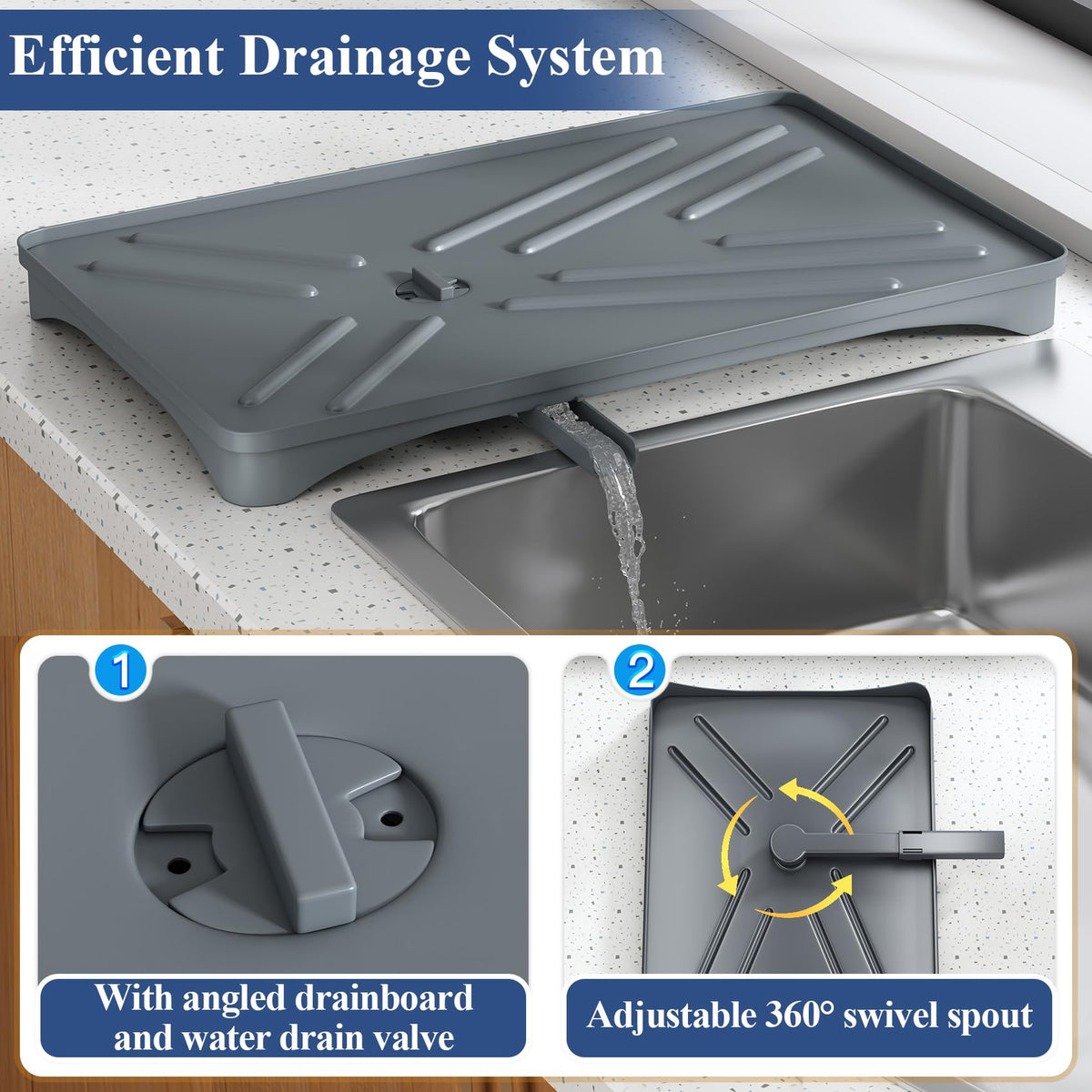 SNTD anti-rust 304 stainless steel dish rack close-up