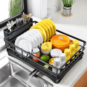 SNTD sleek black finish adds modern style to any counter