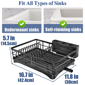 SNTD integrated drain spout controls moisture away from the sink area