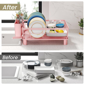 SNTD removable utensil holder keeps cutlery organized and accessible.