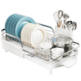 SNTD detachable utensil caddy helps organize utensils neatly.