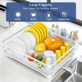 SNTD three-slot utensil holder keeps spoons, forks, and knives organized.