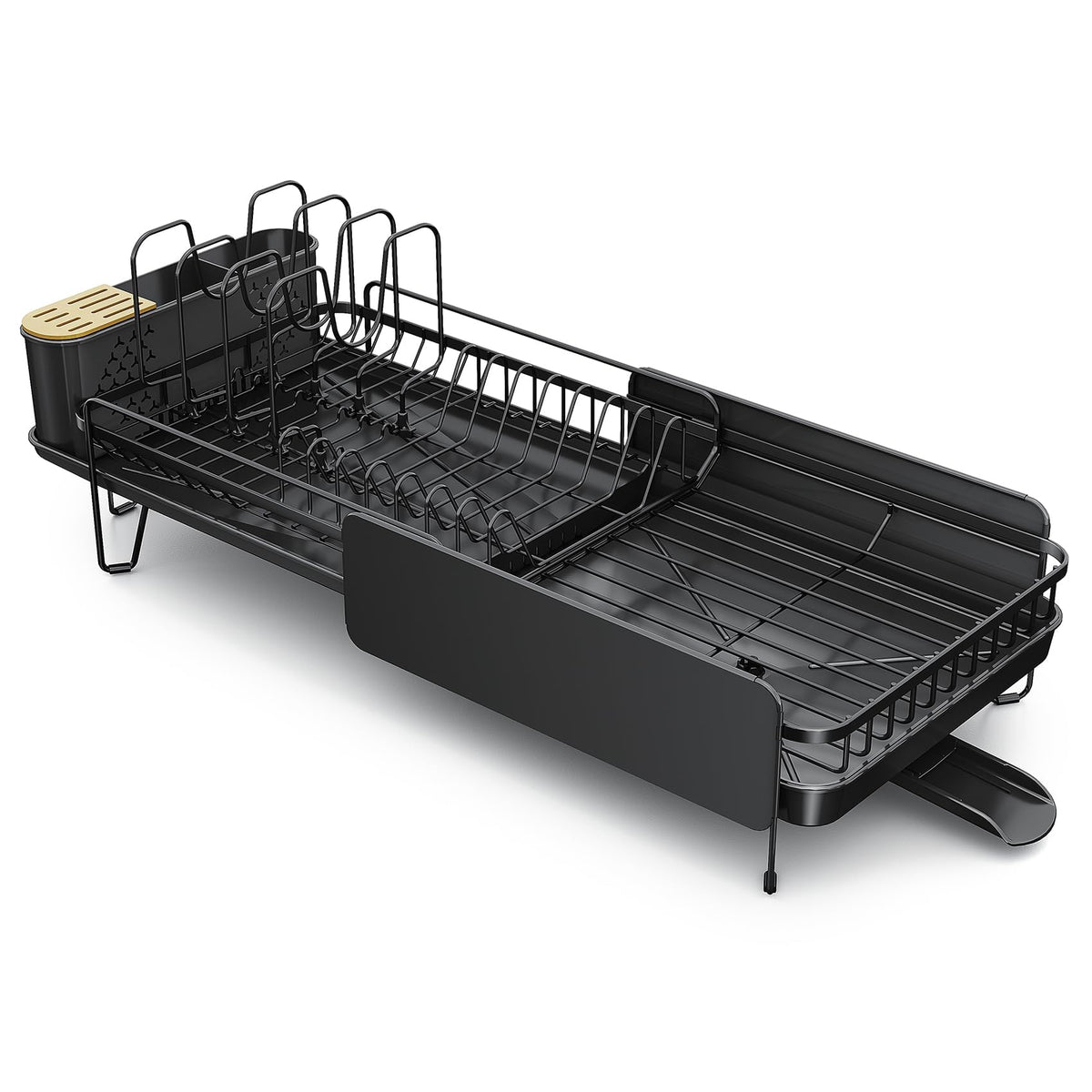 SNTD expandable rack fits large pots and lids after family meals.