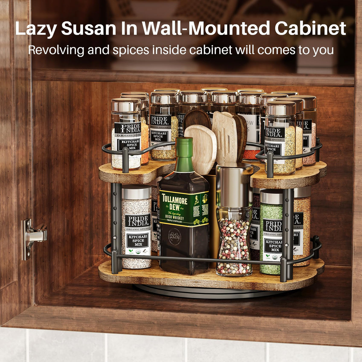 SNTD Lazy Susan quick assembly guide for speedy setup
